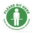 Social Distance Sticker Indoor Distancing Stickers